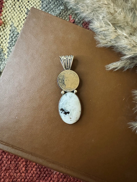 White Buffalo Pendant